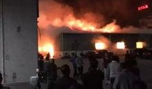 网友爆料窗台起火视频